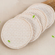 10PCS Washable Organic Cotton Absorbency Breastfeeding Pads Maternity Lactation Pad Baby Feeding Pad Mommy Necessary