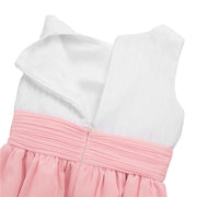 Kids Girls Pleated Flower Girl Dress Pageant Wedding Vestidos Birthday Party Dresses 4-14 Years Summer Chiffon Princess Dress
