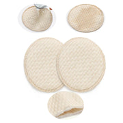 10PCS Washable Organic Cotton Absorbency Breastfeeding Pads Maternity Lactation Pad Baby Feeding Pad Mommy Necessary