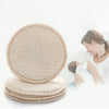 10PCS Washable Organic Cotton Absorbency Breastfeeding Pads Maternity Lactation Pad Baby Feeding Pad Mommy Necessary