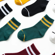 5 Pairs / Lot Kids Socks New Spring Summer Autumn And Winter Breathable Mesh Boys Girls Socks 3- 11 Year Children Socks