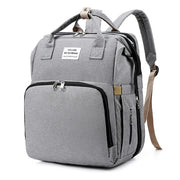 New Diaper Baby Bags with Bed Mummy Bag Waterproof Nylon Maternity Nappy Moms Backpack Baby Nursing Changing Bag For Baby Care