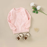 Children Baby Loose Sweater Knitted Autum Winter Baby Boy Girl Clothes Round Neck Kid Toddler Girl Boy Pullover Baby Outerwear