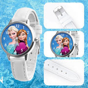Disney Frozen Snow Princess Elsa Kids Watches Girls Children Watch Boys Gift Clock Women Sport Wrist Relogio Feminino