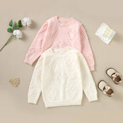 Children Baby Loose Sweater Knitted Autum Winter Baby Boy Girl Clothes Round Neck Kid Toddler Girl Boy Pullover Baby Outerwear