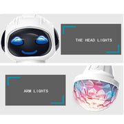 Mini Automatic Dancing Robot YH6233 Intelligent Electric Simulated Educational Robot Light And Music Model Robotic Toys Kids