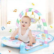 Baby Fitness Frame Crawling Game Blanket Multifunctional Mat Crawling Mat Infant Rug Kids Activity Mat Gym Educational Toy