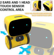 Educating Robot Smart Robots Dance Voice Command Sensor Singing Dancing Repeating Smart Toy for Kids Boys and Girls Talking Toys