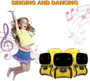 Educating Robot Smart Robots Dance Voice Command Sensor Singing Dancing Repeating Smart Toy for Kids Boys and Girls Talking Toys