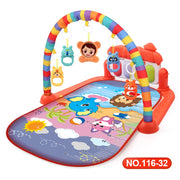 Baby Activity Gym Play Mat Musical Rack Kid Infant Multifunctional Fitness Frame Educational Crawling Carpet Toy Children Gift
