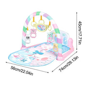 Baby Fitness Frame Crawling Game Blanket Multifunctional Mat Crawling Mat Infant Rug Kids Activity Mat Gym Educational Toy