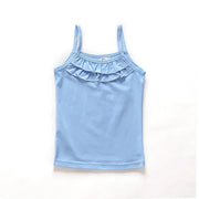 Girls Sleeveless T-shirts Kids Tops  2-8Y Children Underwear Baby Camisole Toddler Singlets 2023 Summer Tank Top