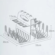Portable Cleaning Dryer Baby Milk Bottle Drying Rack Bottle Dryer Holder for Feeding Bottles Accessories Drain Tray Water Cup