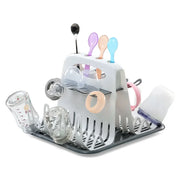 Portable Cleaning Dryer Baby Milk Bottle Drying Rack Bottle Dryer Holder for Feeding Bottles Accessories Drain Tray Water Cup